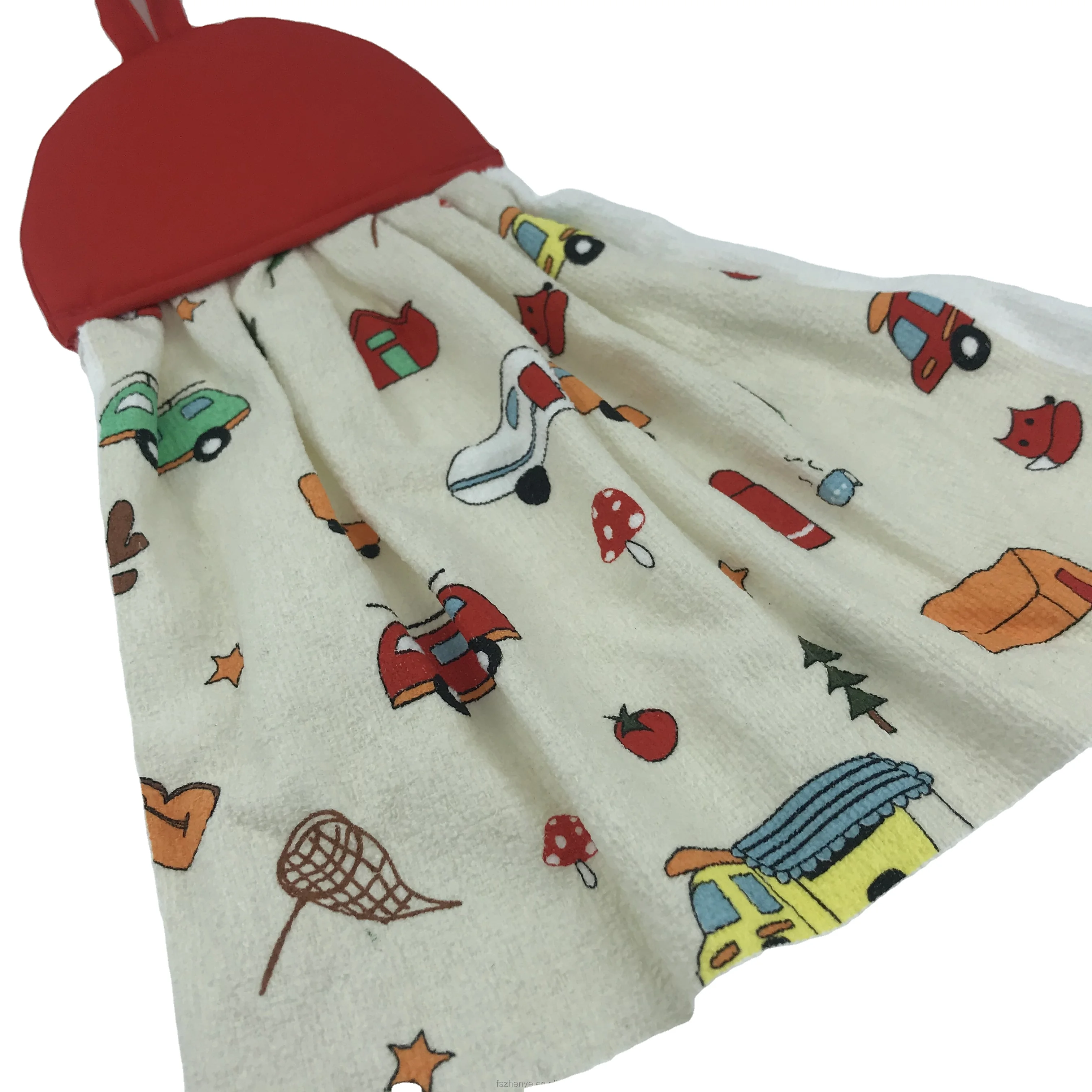 Подвесное полотенце для рук, кухонный дом, полиэтиленовый пакет, трикотажный, устойчивый, индивидуальный цвет, AZO, бесплатный логотип клиента, 100% хлопок, полихлопок