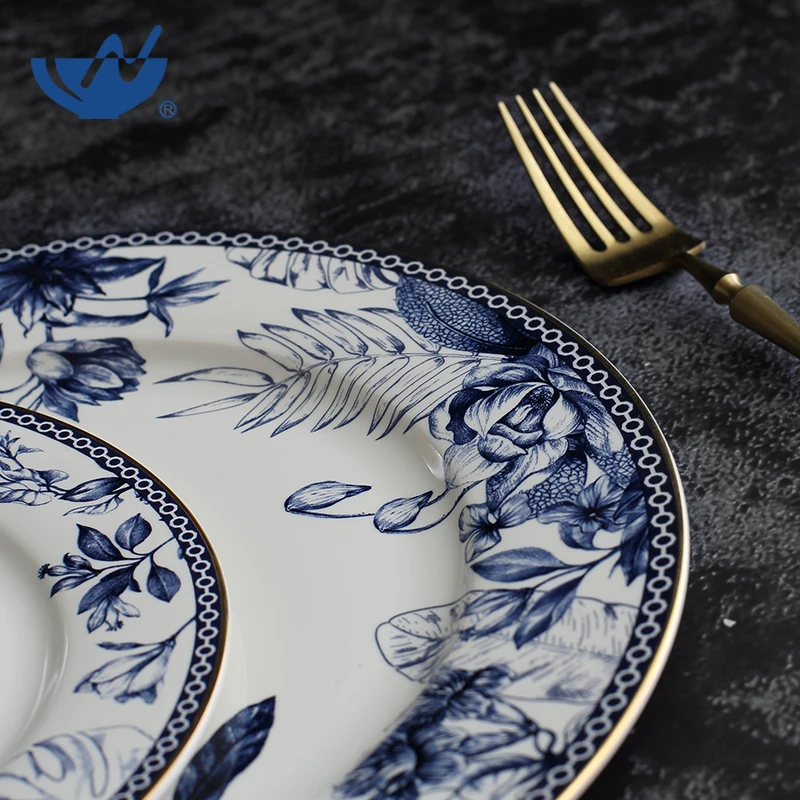 Wholesale Find Bone China Dinner Plate Ceramic Dish Plate Dessert Plate For Restaurant