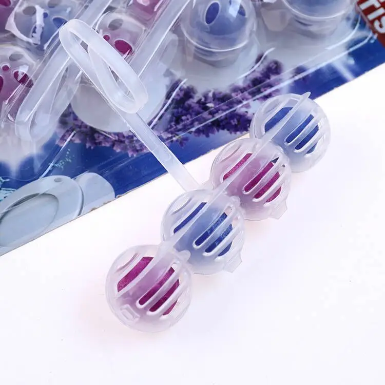 Toilet Clean Ball Toilet Deodorization Wall Mounted Restroom Air Freshener Toilet Rim Blocks For Flush