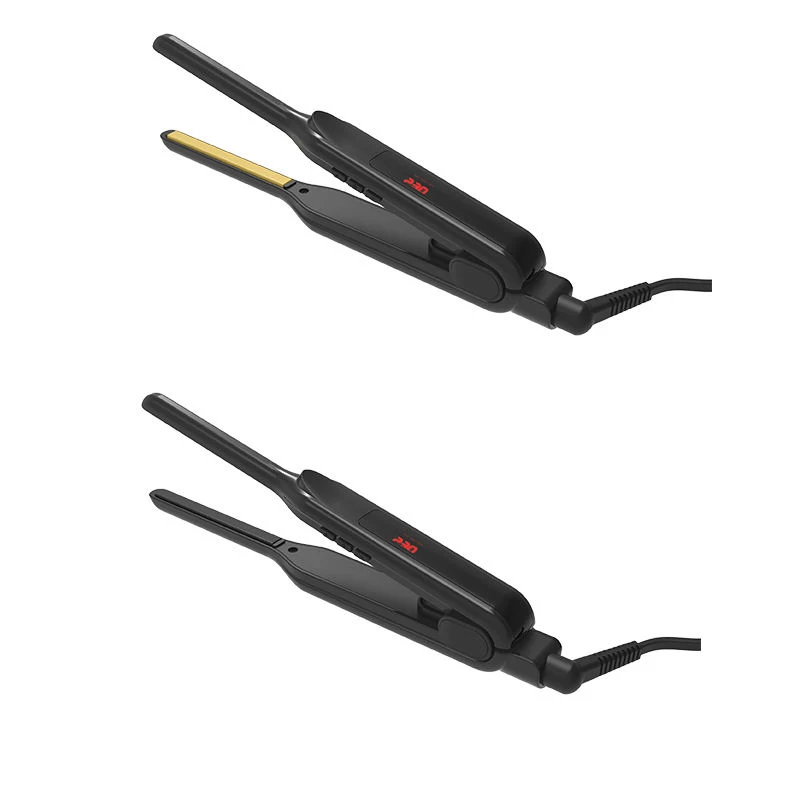 3/10 Inch Mini Pencil Flat Iron Beard Pull Straight mini Hair Straightener