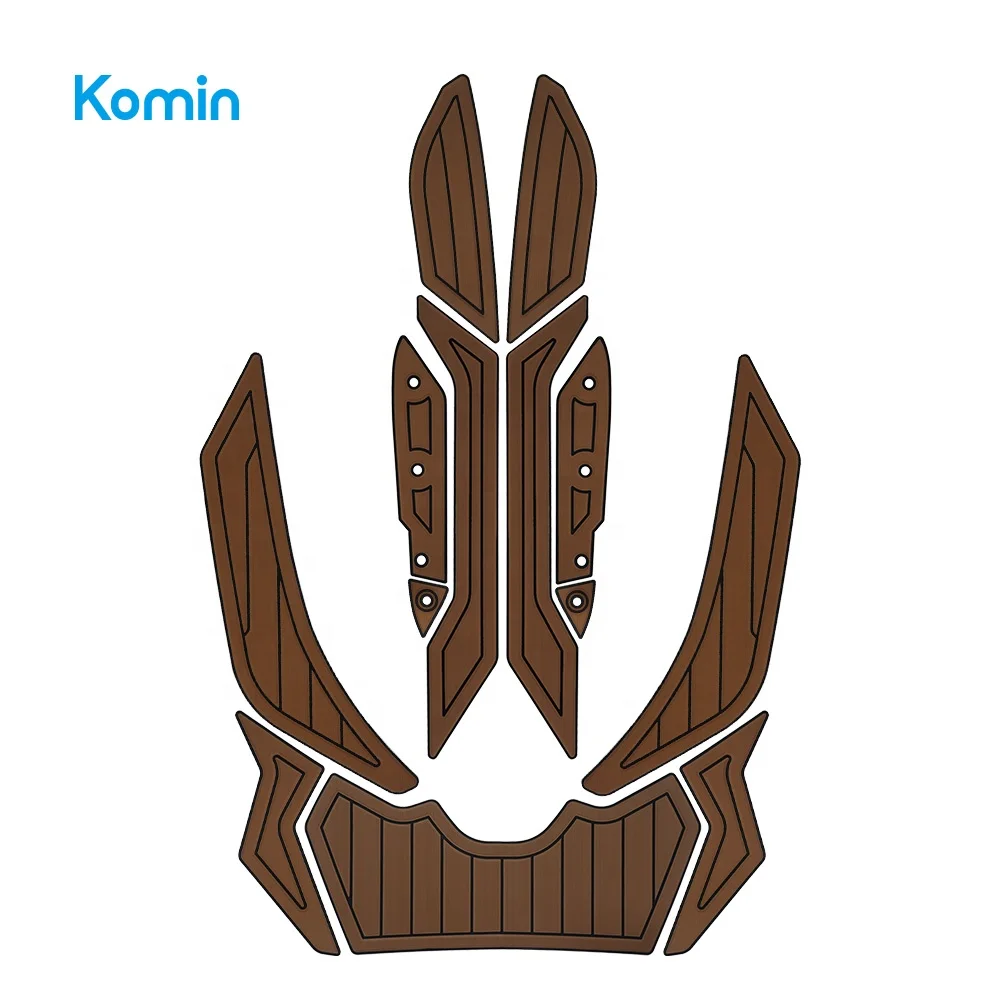 Komin High Grade EVA Foam Teak Decking Pad Jet Ski Marine Traction Mat