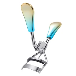Amazons Top Sellers Gradient Color Silicone Pad Eyelash Curler Private Label Portable Eyelash Curler