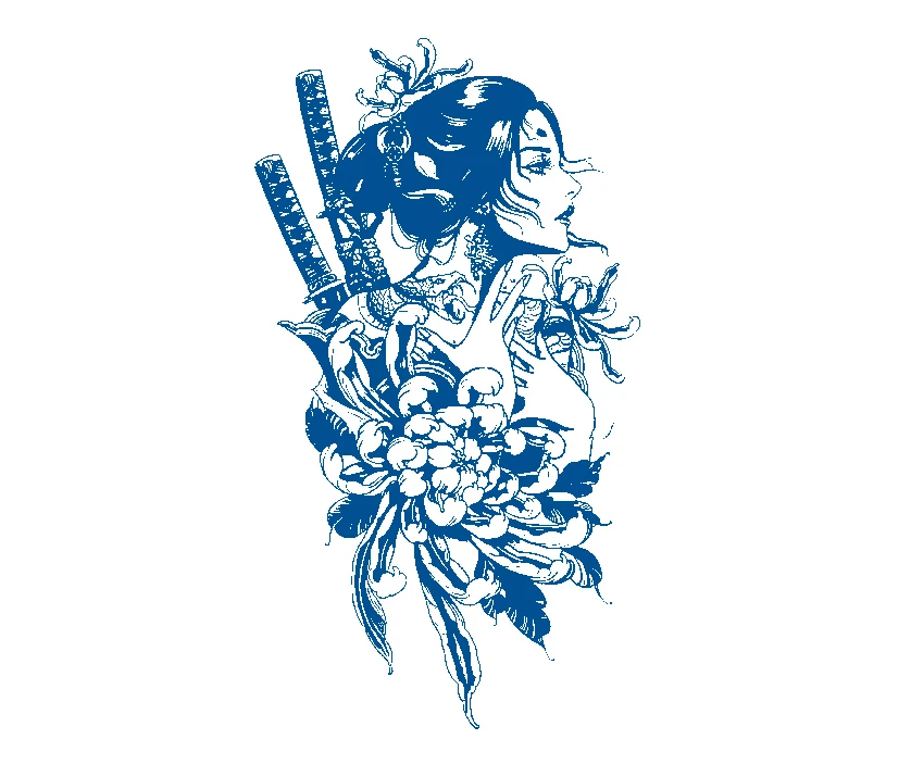 Tattoo Sticker Cuanto Sale Full Face Temporary Metallic Tattoos Magic Paper Wipes / Gauze Gold Henna Adhesive For