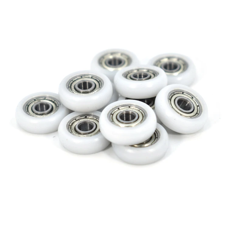 Aluminium door & window BSR60416-5 4x16x5 plastic nylon wardrobe rollers wheels sliding door roller