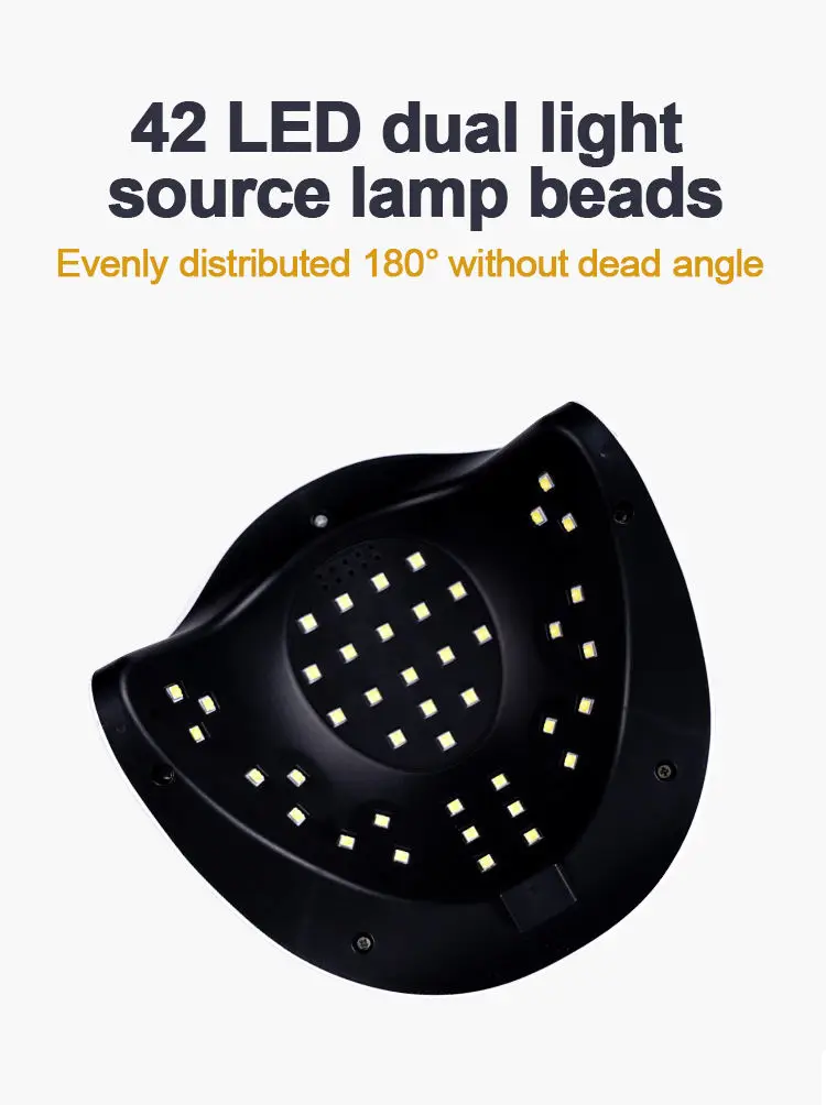 Sun 168w Led UV Nail Lamp Dryer Custom Logo Wholesale  Manicure Nail Art Polish Gel Dryer Uv Lamp for Nails