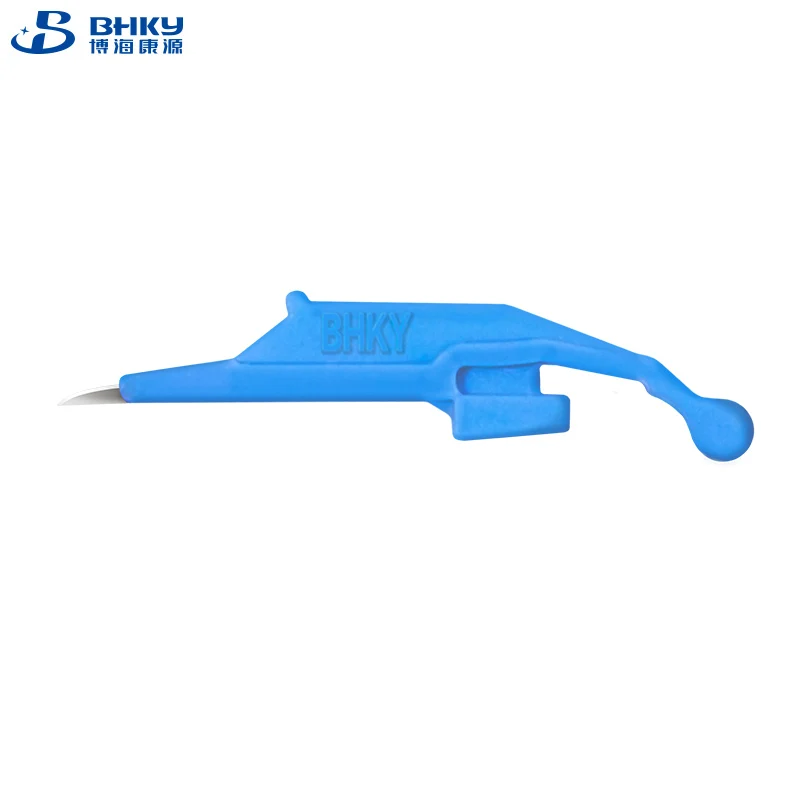 BHKY High Quality Coronary Atherosclerosis Artery Disposable Medical Instruments Surgical Blade Disposable Surgical Scalpel