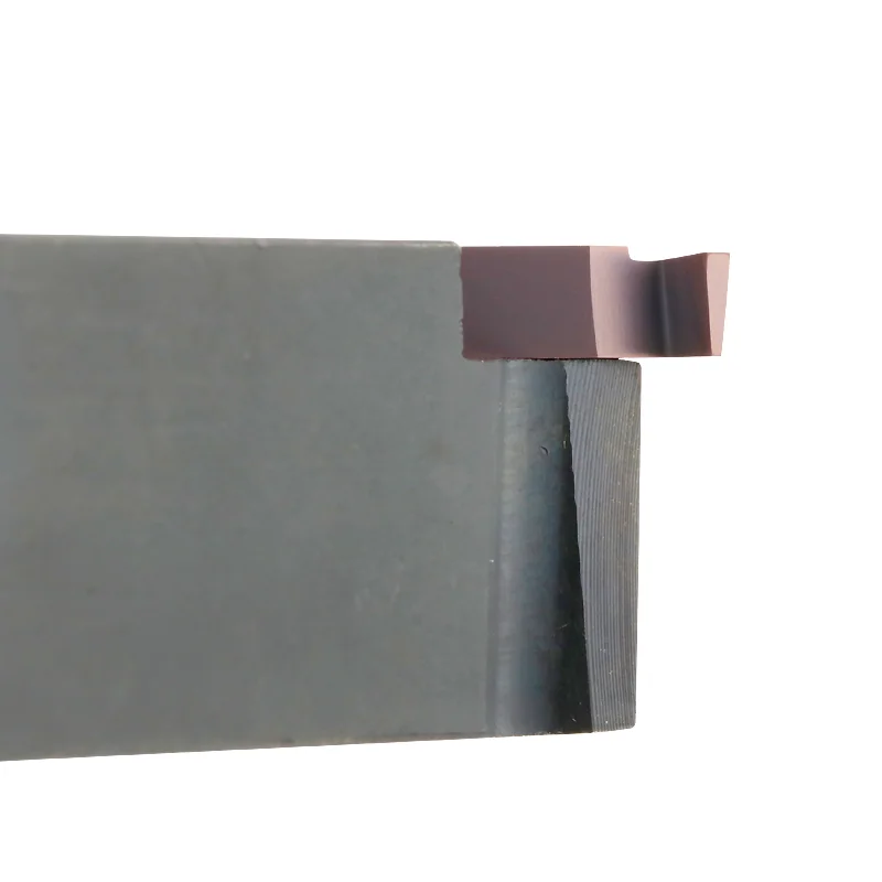 Precision Slant Bed Type CNC Lathe tools Left hand Seal ring machining end face carbide grooving inserts