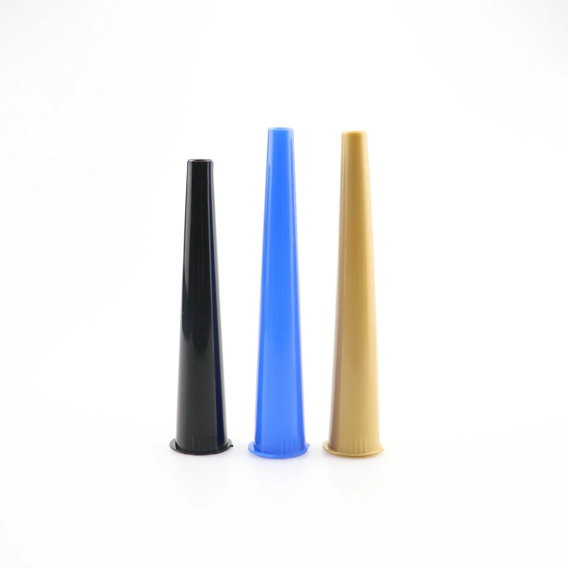 98mm 110mm Cone shape plastic pre roll tubes child proof plastic tube packaging