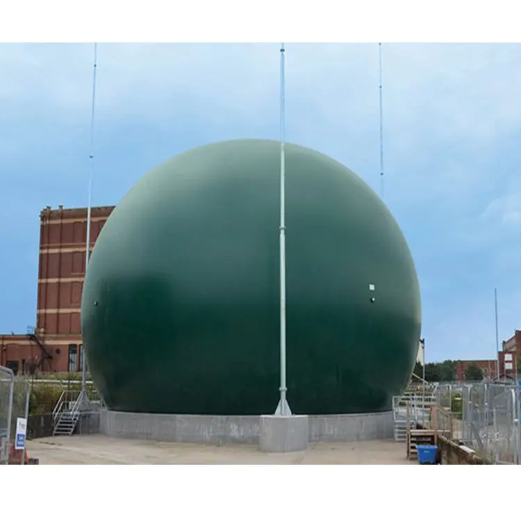 Gas Holder Double Membrane biogas Digester Equipments biogas plant india logo movable manufacturers