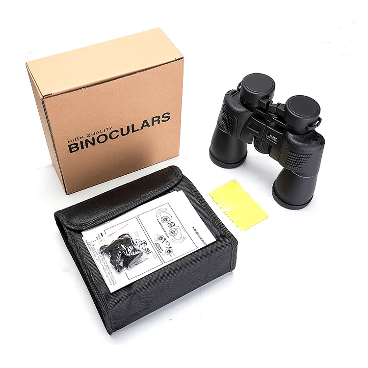 Hot Selling 16x50 HD BAK4 Waterproof Hunting Binocular Telescope Large 50mm Objective Diameter