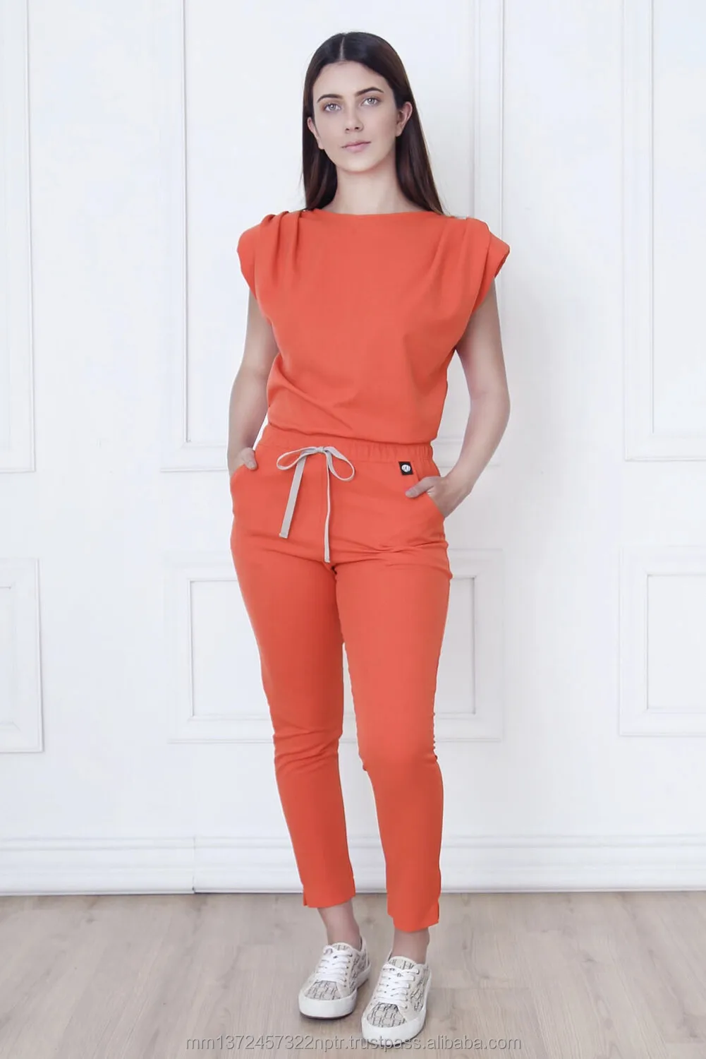 Fashionable Hospital Uniformes Scrub Medico Spandex Stretch Breathable Women Sets Medical Nursing Scrubs Uniforms Wholesale