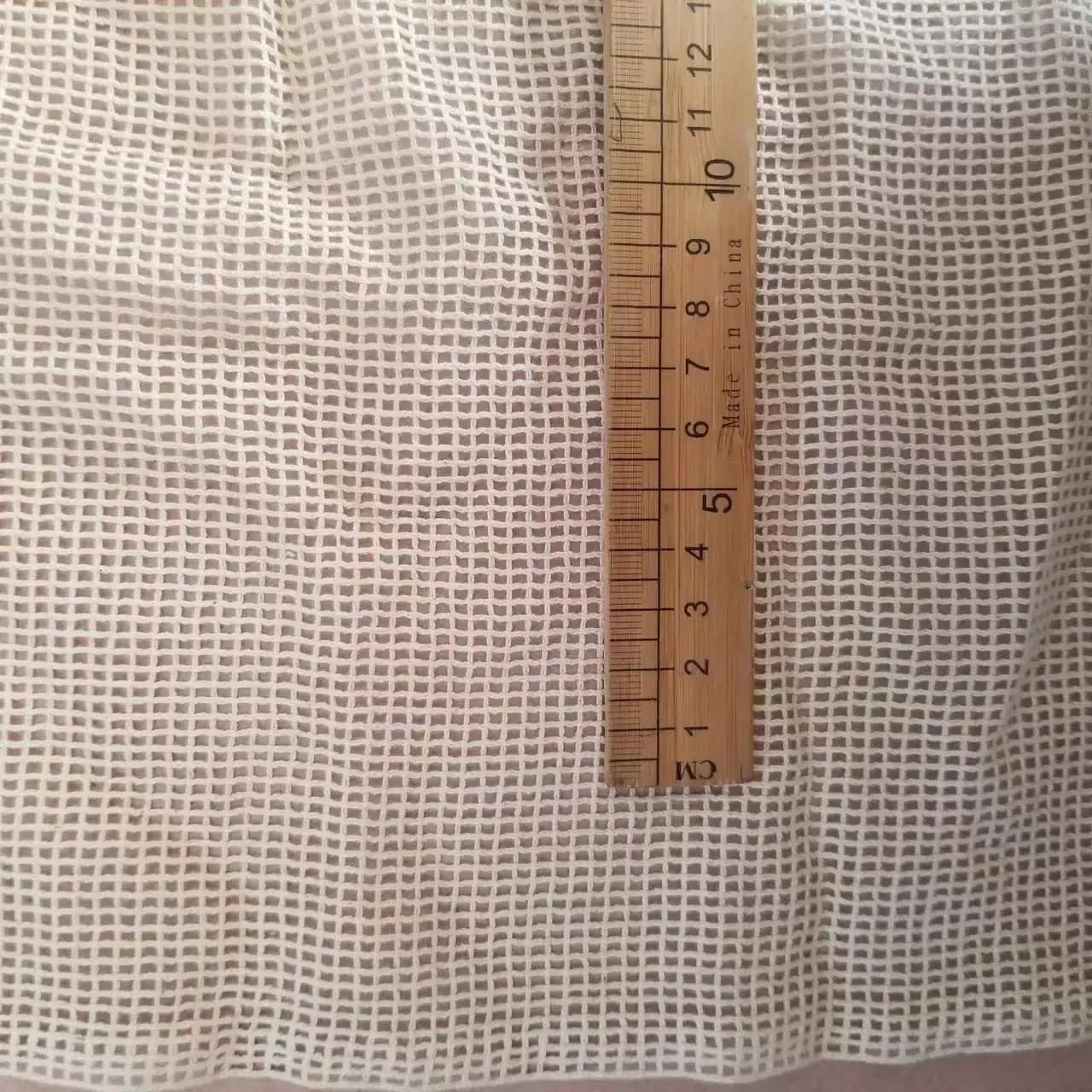 Wholesale breathable cotton mesh fabric 100% cotton warp knitted mesh fabric