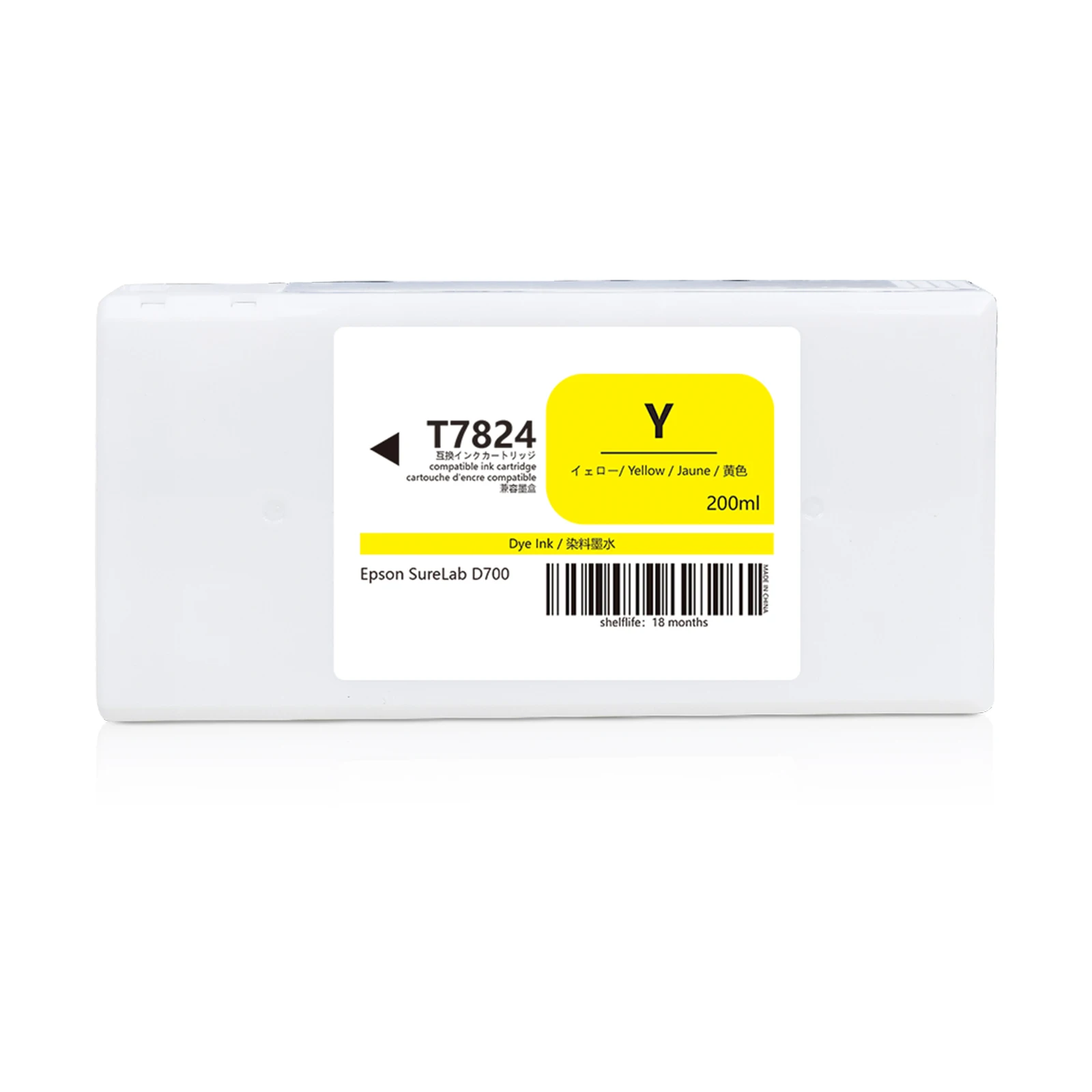 200ML T7821-T7826 Compatible Ink Cartridge With Ink With Stable Chip For Epson Surelab D700 PRINTER