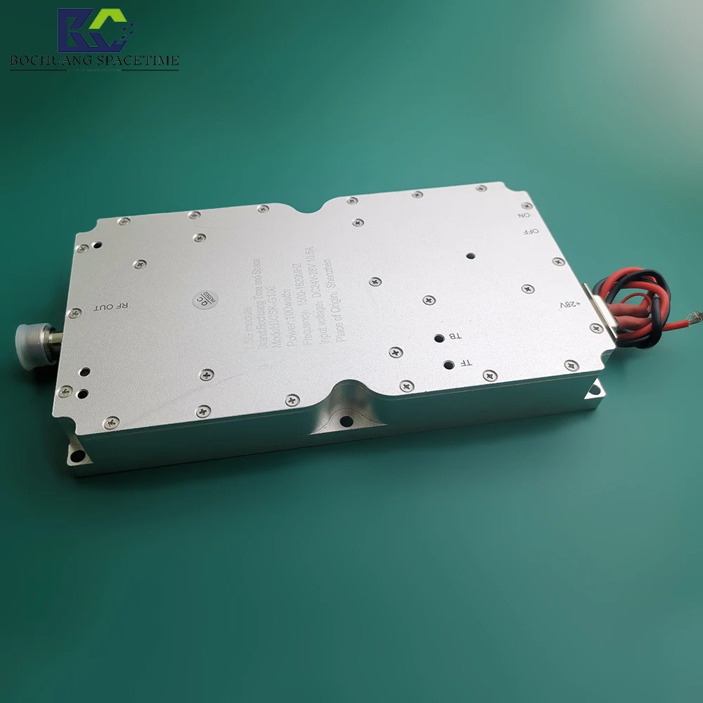 1.5Ghz RF IC chip high-power 100W IGBT transistor 1560-1620MHZ anti drone broadband signal amplifier module