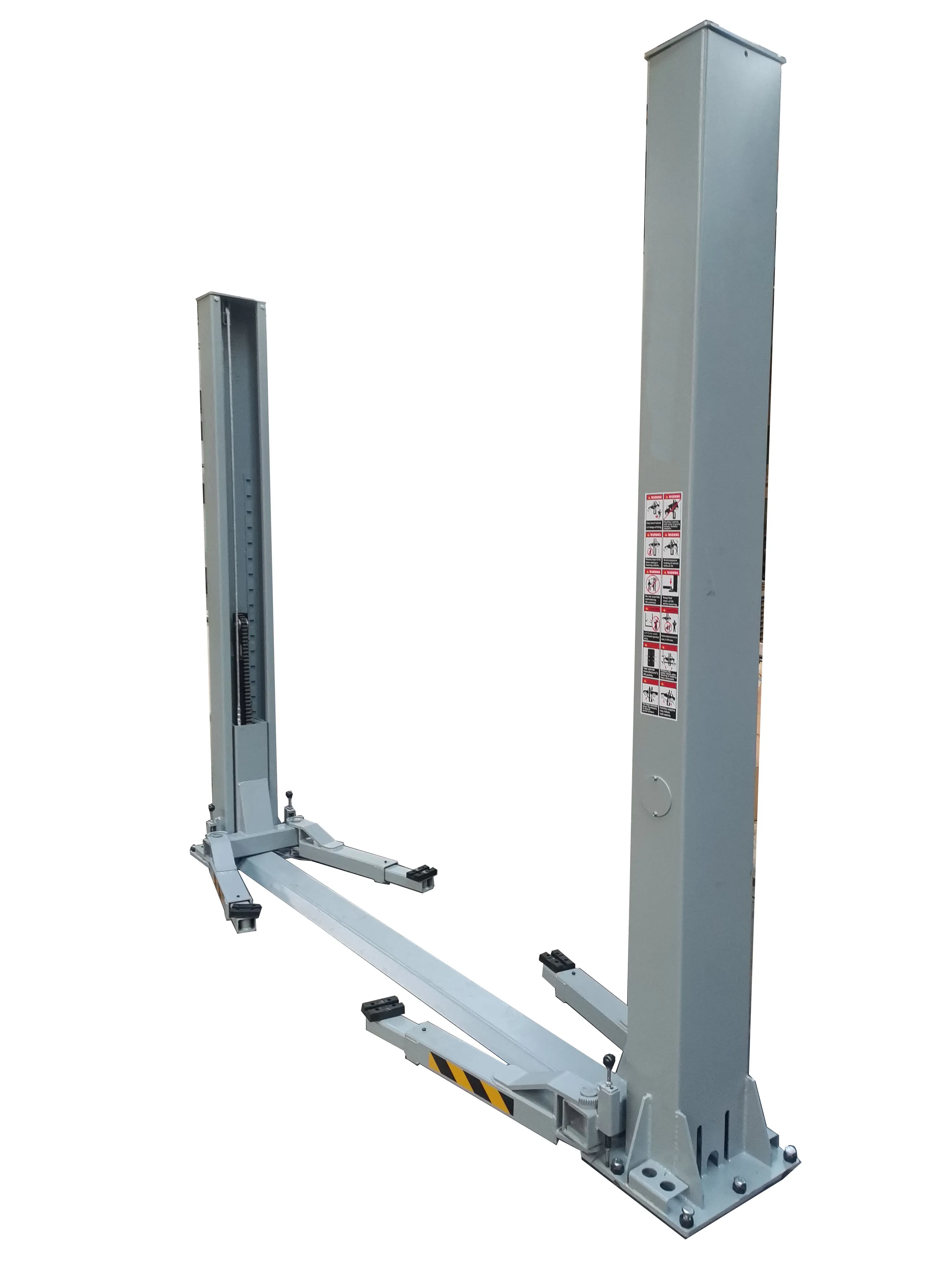 Two Post Car Lift LIBA 4t Capacity Hydraulic Workshop Auto 2 Post Car Lift  Auto Car Hoist