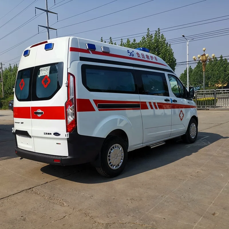 Huanghe Whirlwind Mobile Six Seats Medical Emergency Hospital Ambulance Vehicles