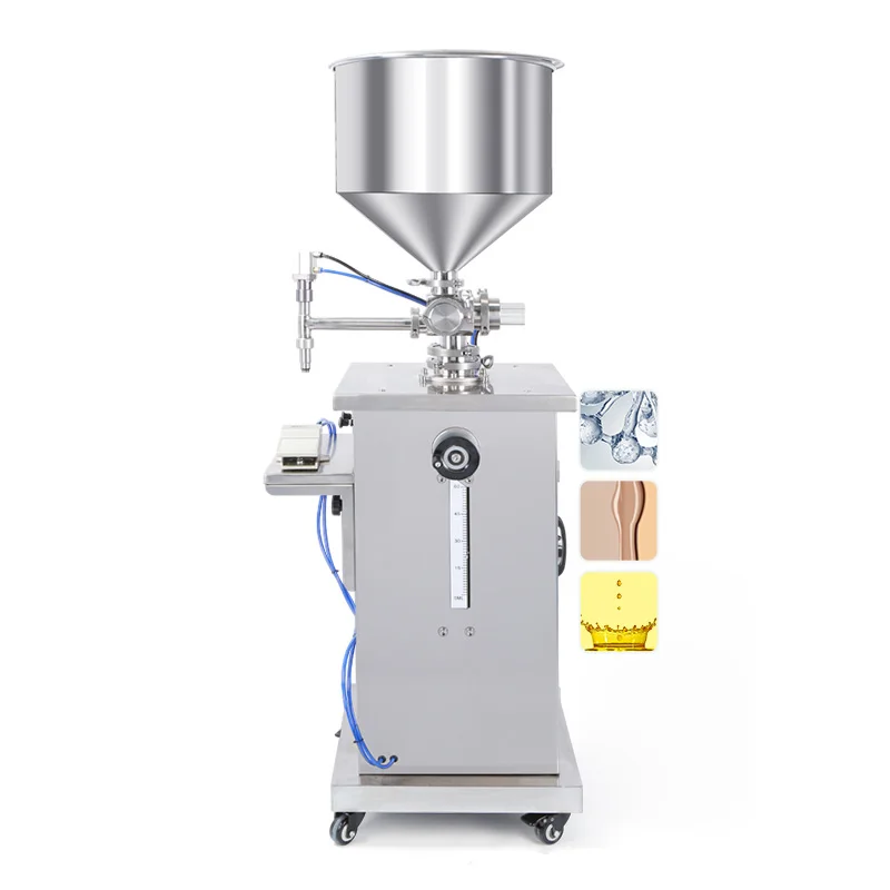2023 Hot Sale 10-5000ML Desktop Rotor Pump Filling Machine Sauce Patse Sauce Jam Honey Filling Machine