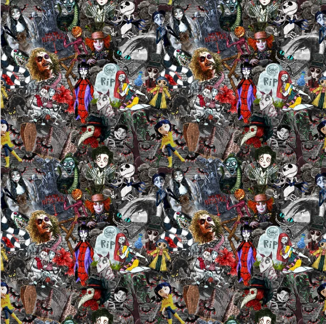  digital printed harry potter knitwear fabric 100cotton with no