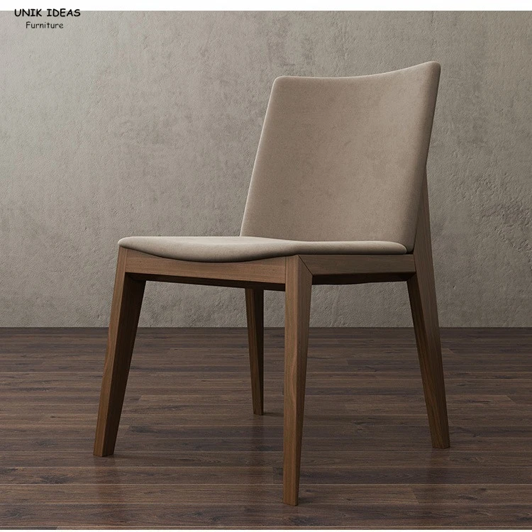 Simple design home furniture Solid Wood Nordic style restaurant commercial Dining Chairs living room leisure dining chairs