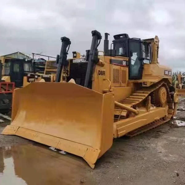 Cheap good Used Cat d6r /d7r/d8r crawlered bulldozer /  tractor with good working condition used in farming  caterpillar tools