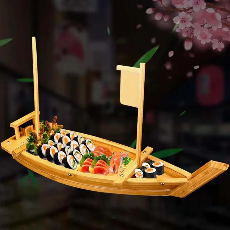 New hot sale exquisite container sushi boat prices for restaurant plates commercial