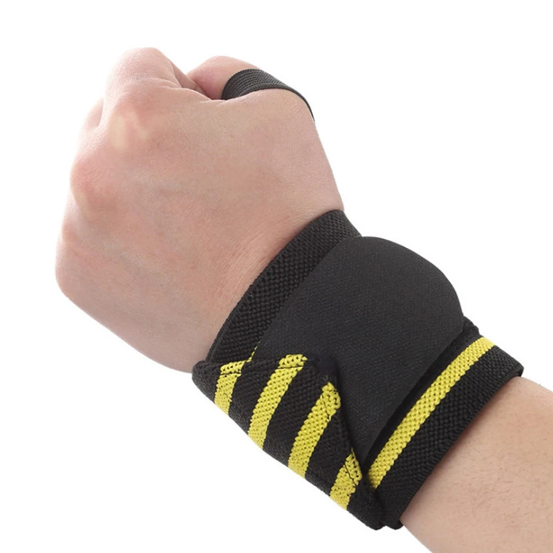 Cotton Weight lifting straps Powerlifting Straps Weightlifting Wrist Wraps Gym Fitness Training Wrist Support Wraps