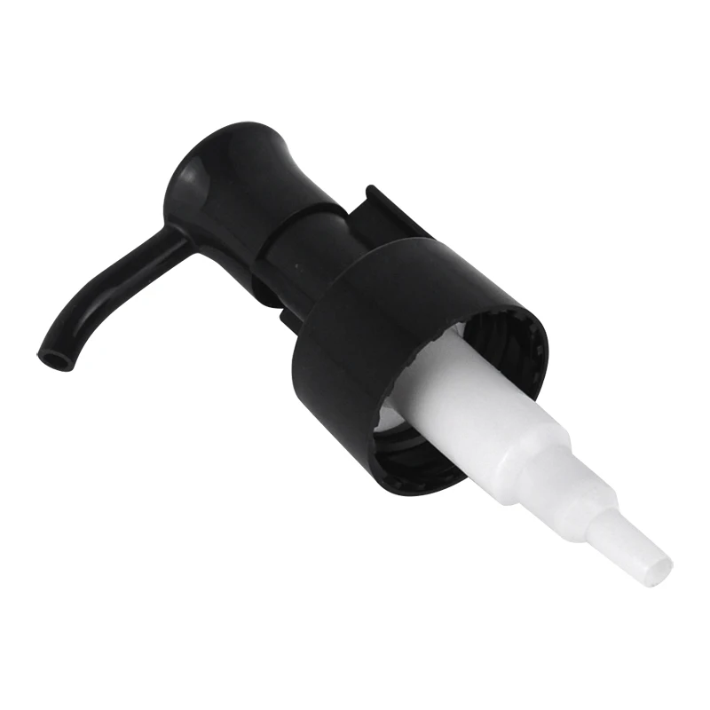 Manufactory 28 410 Shampoo Pump Soap Dispenser Oil Pump Black White Plastic Lotion Pump With Clip