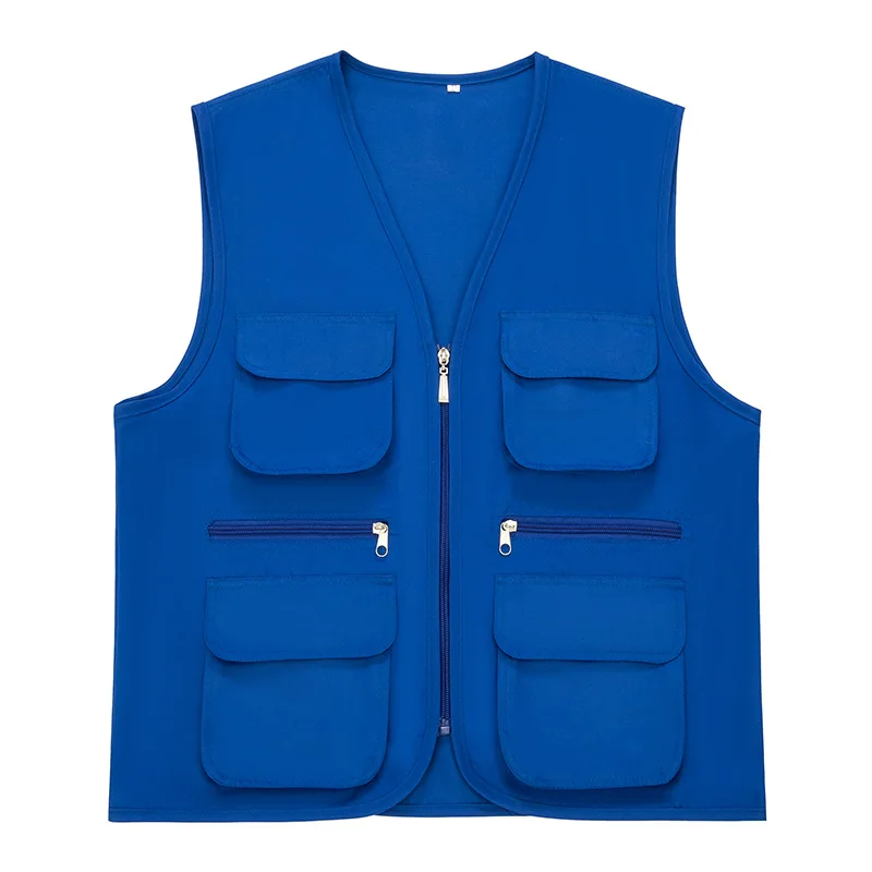 Жилет Jinteng удобный из синтетического волокна с несколькими карманами не скатывается термоусадочные полиэфирные жилеты больших размеров мужские и Ваи
