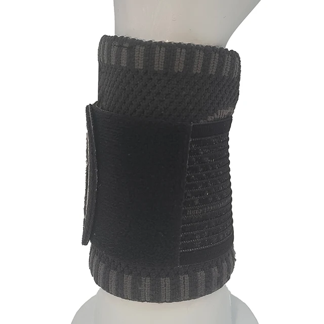 Compression Black Wrist Brace High Quality Sports Sweat Wrist Band for Weightlifting Wrist Joint Protector