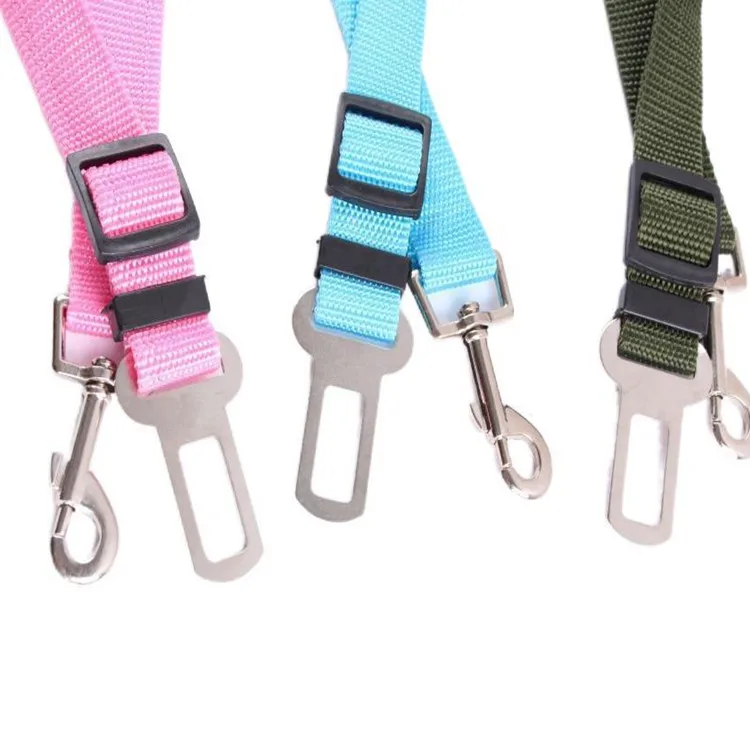 Pet Dog Cat Car Seat Belt Adjustable Harness Seat belt Lead Leashes Rope for the Dogs Travel Clip Pet Supplies
