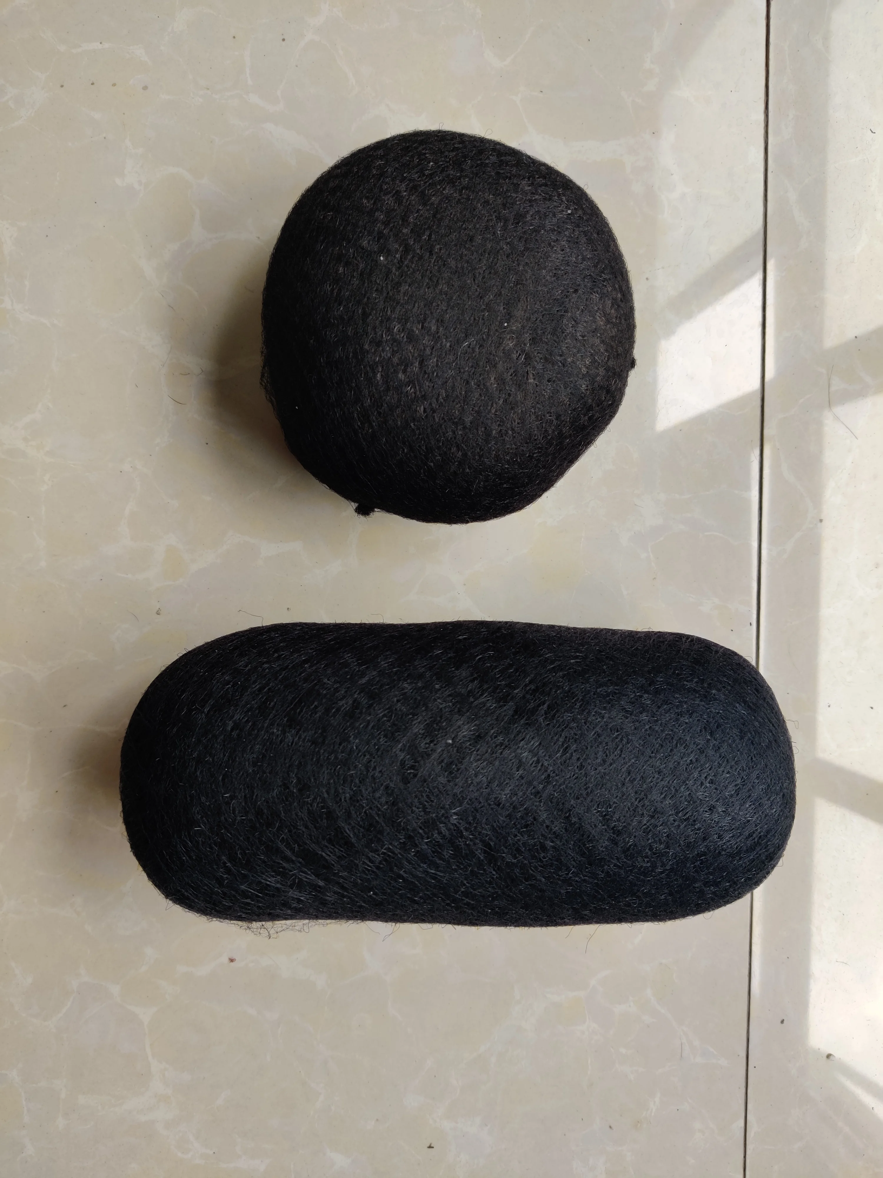 Wedding bridal fashion oblong synthetic hair padding for updo