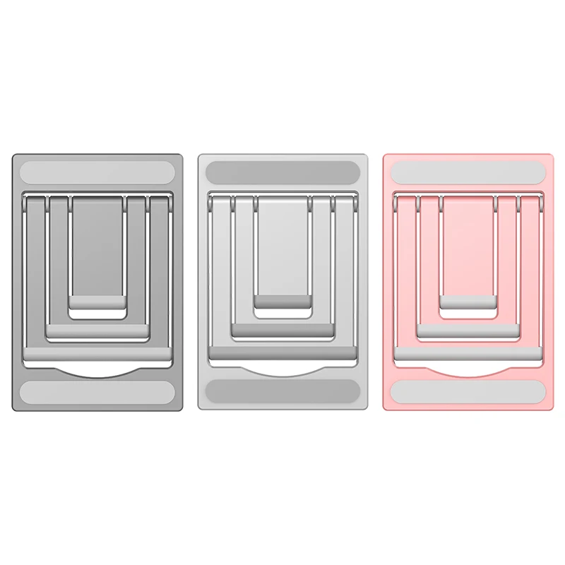 Universal Mini Metal-Alluminium Adjustable Foldable Portable Laptop Stand For Desk