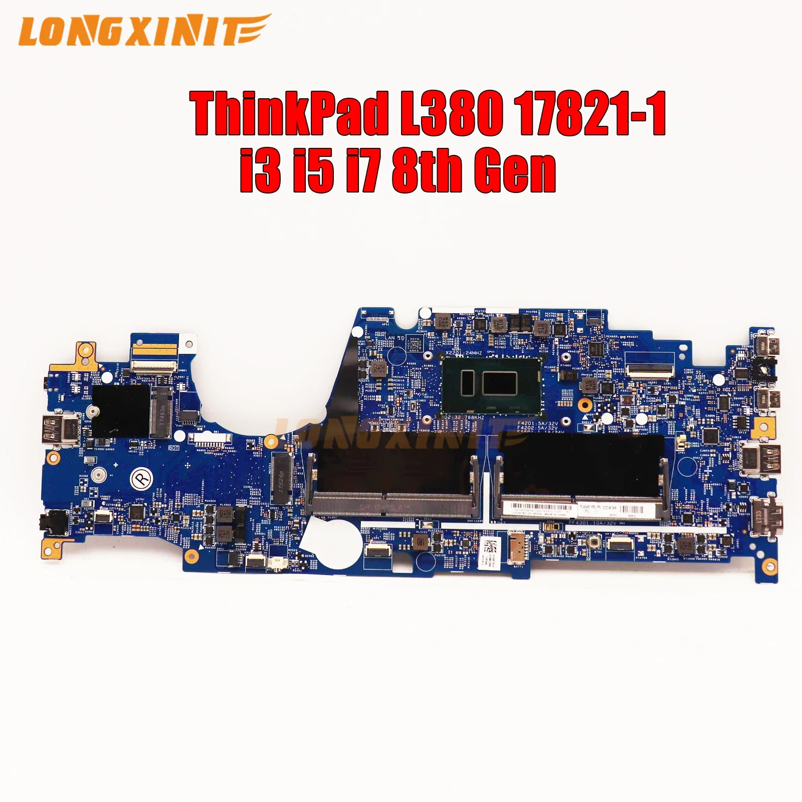 17821-1 для Lenovo L380 17821-2 м Материнская плата ноутбука i3 i5 i7 8th Gen CPU. 5B21B35364