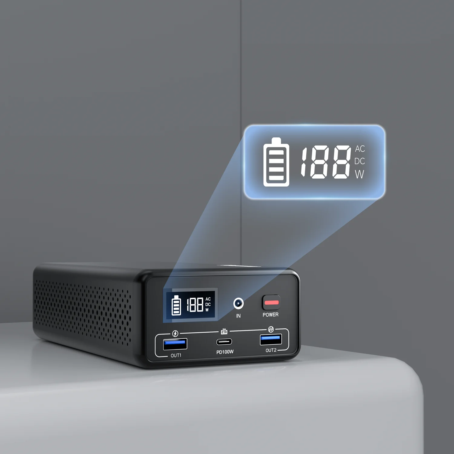Newsmy 99 9 Вт Емкость 100 AC Type-C USB выход NCM Солнечная зарядка Открытый Кемпинг переносная портативная электростанция