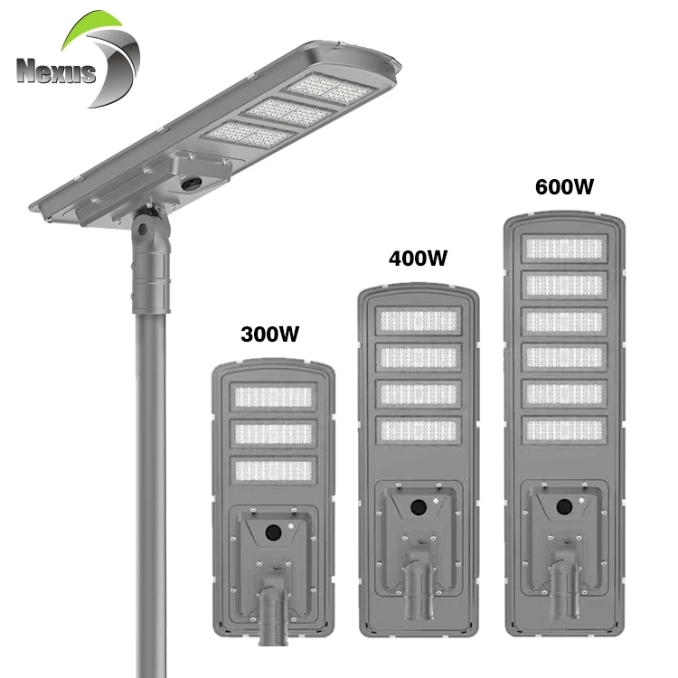 Современный Дизайн Открытый Солнечный квадратный садовый светильник для беседки 300 Вт 400 600 все в одном алюминиевый солнечный уличный свет