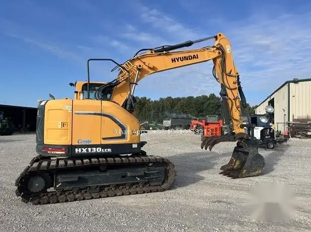 Hot Selling Spot Hyundai Hx130 Excavator For Sale Multifunctional And Cost-effective 13 Ton Tracked Hyundai Excavator