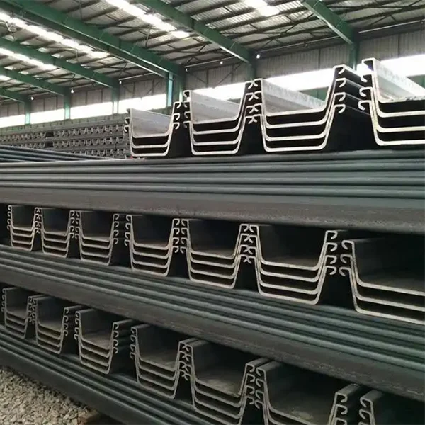 Cold Formed Steel Type4 3mm Type Ii Sheet Pile 400x100x10.5mm Sheet Pile