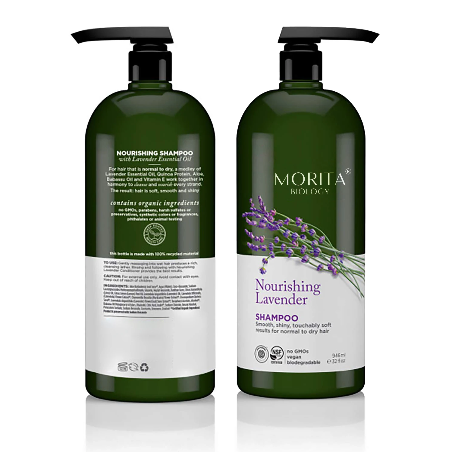 Custmizing Hair Shampoo Cruelty-free Nourishing & Moisturizing and Amino acid & Lavender Hair Shampoo Bulk Salon