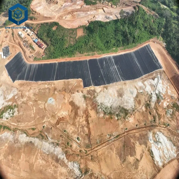 HDPE Liner Sheet 1.5mm Plastic Membrane Sheeting for Mining Project in Philippines