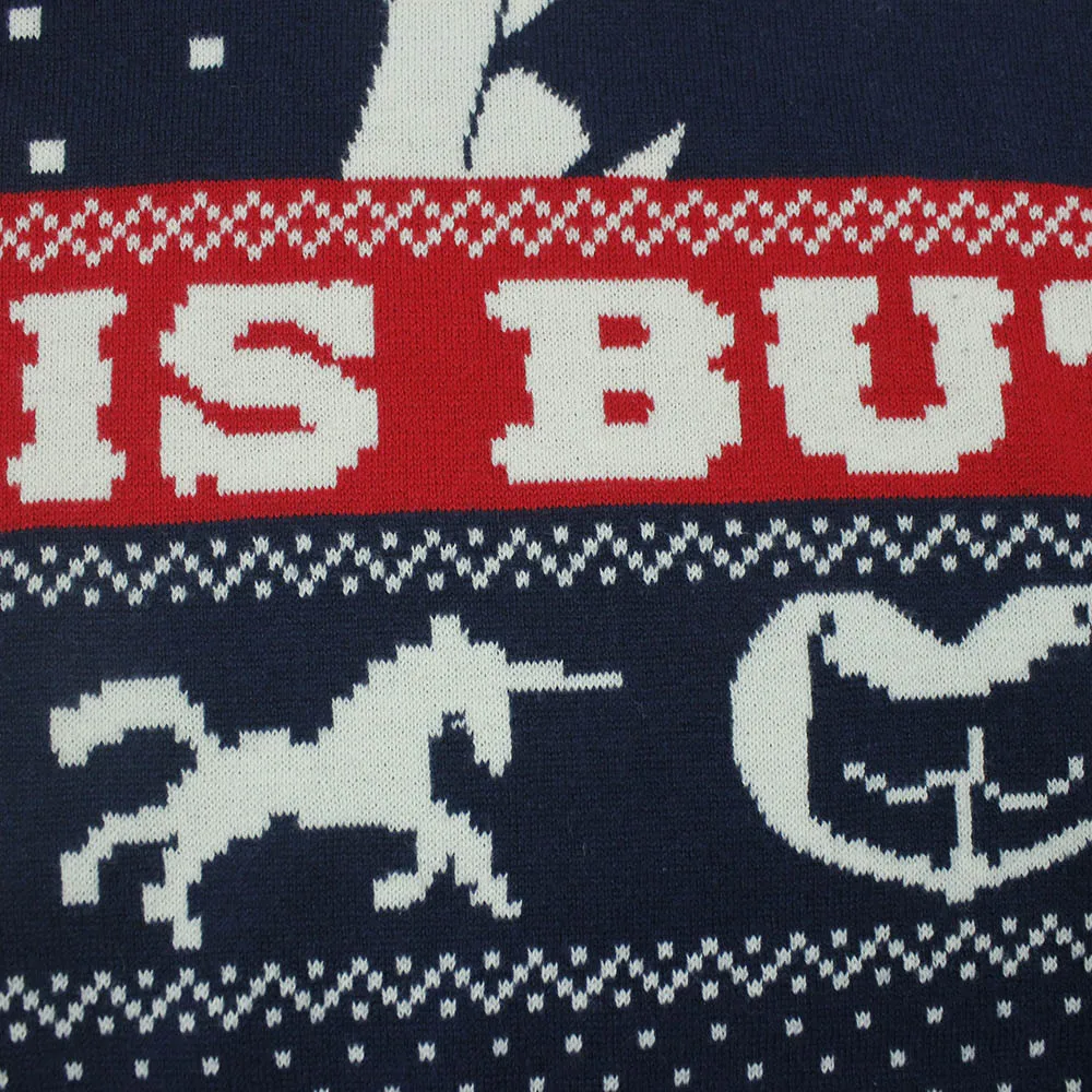 
Accept small order OEM jumpers manufacturer jacquard knitted custom christmas sweater 