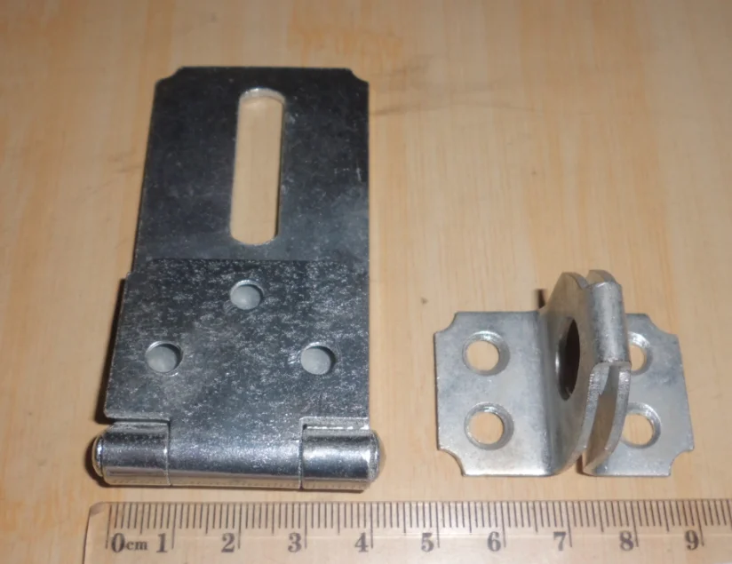 Galvanized Steel Safety Heavy-duty  hasp and staple lock