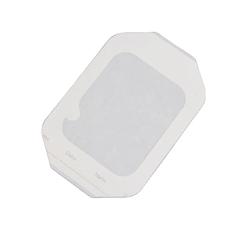 Hypoallergenic Water-proof PU Transparent Film Wound Dressing  Paper Frame Style  Dressing