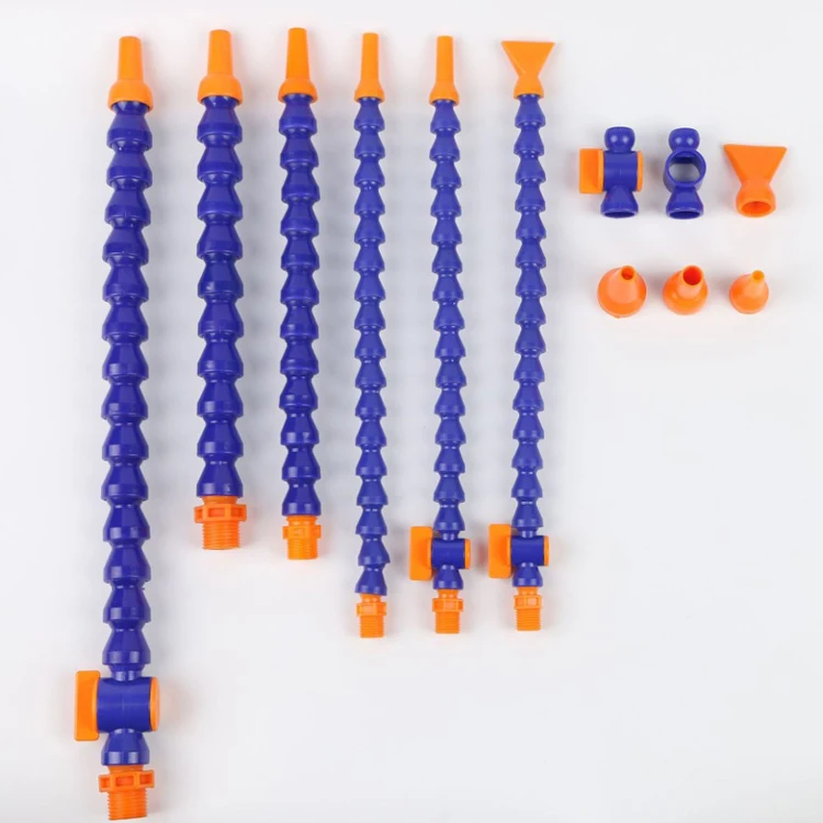 High Precision Machine Tool Plastic G1/2' 3/4' Round Flexible Adjustable CNC Water Coolant Pipe