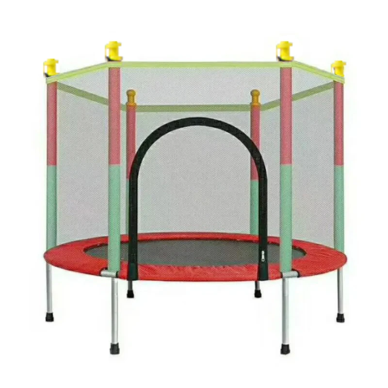 Indoor 55-foot sports mini round cama elastica trampoline for kids cheap high quality children trampoline for kids