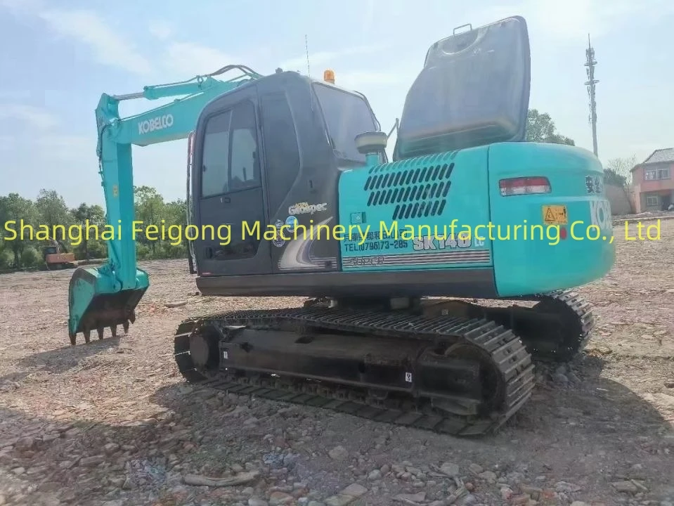 90% new14 ton Japan 2022 crawler digger machine good condition high quality low price used excavator kobelco sk140 for sale