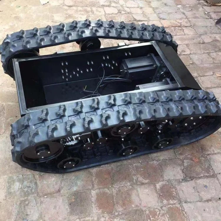  Резиновые гусеничные шасси/высокотехнологичная Роботизированная ходовая часть шасси резиновая гусеничная система