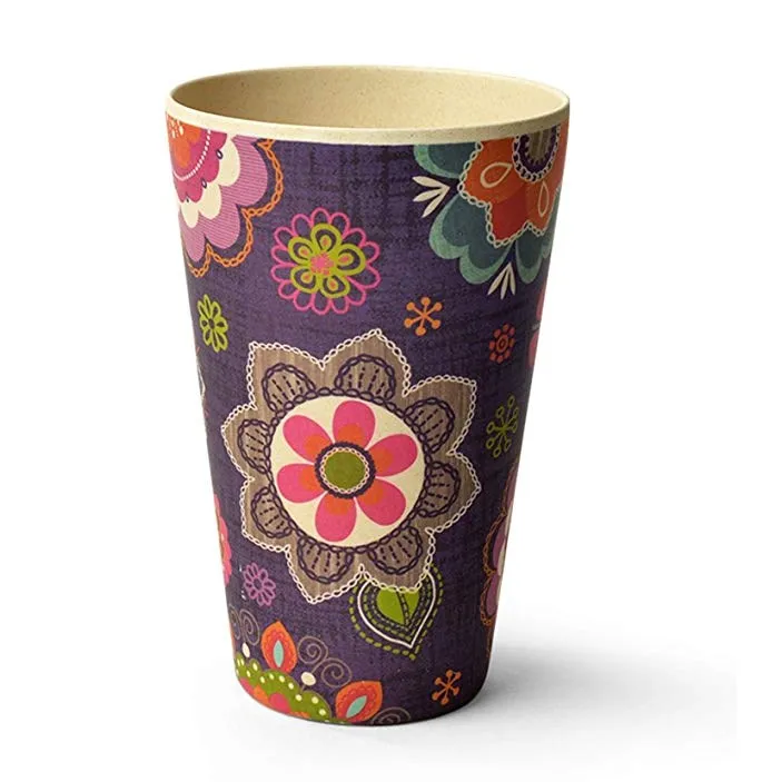 Buy wholesale products China hot sale cute custom biodegradable eco-friendly bamboo fiber cup