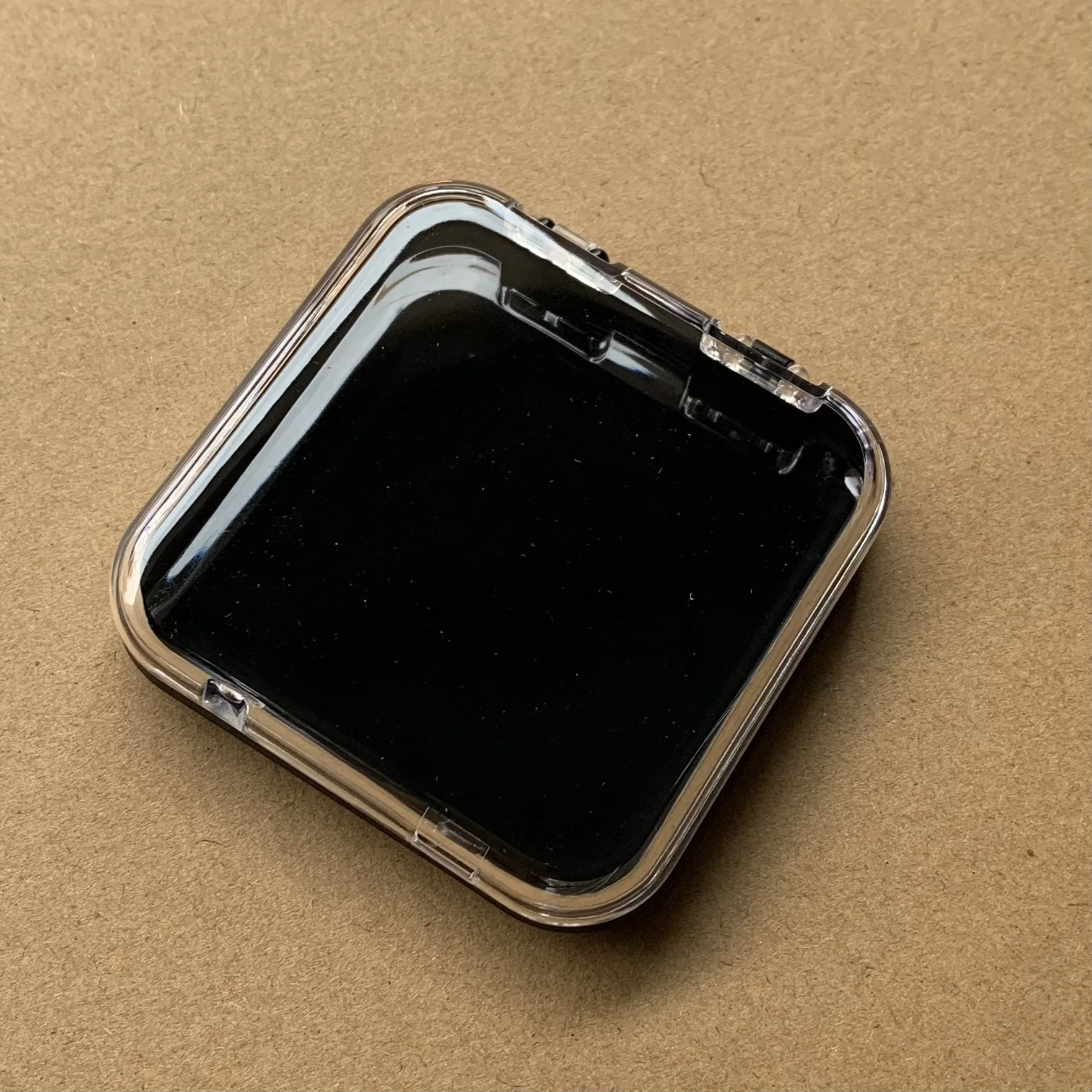 Press On Nails Empty Packaging Box Pink Dust Proof Nails Transparent Organizer Packaging Box For Artificial Nails