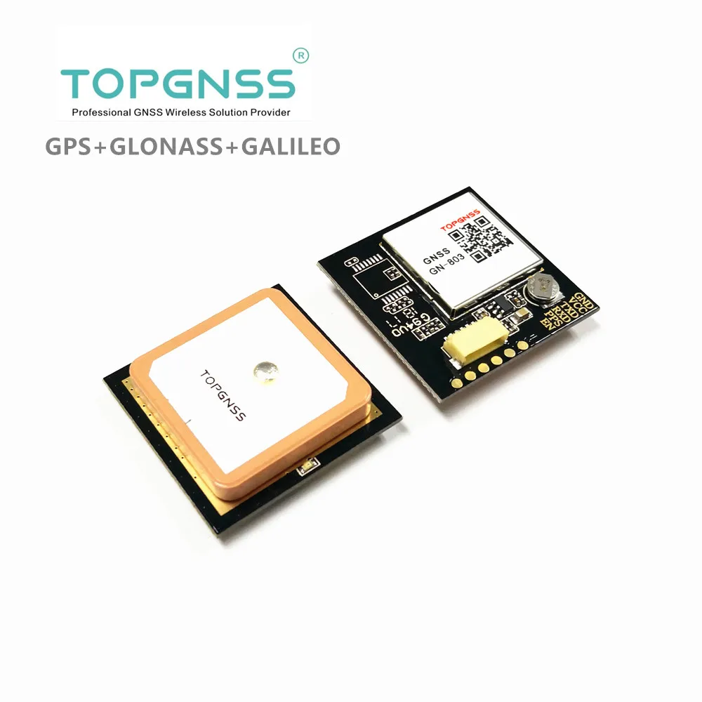 Smart gps module TTL UART GNSS GPS Modue GN-803 GPS GLONASS GALILEO  dual mode TOPGNSS