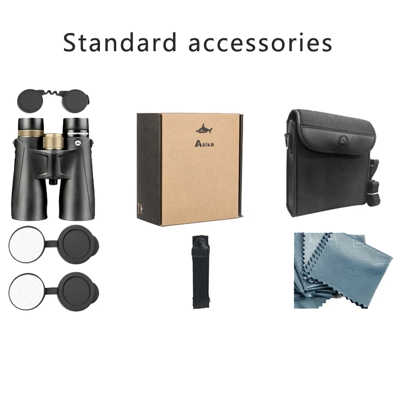 Ultra low dispersion ed glass bak4 lens prism 12x telescopoc ixp7 waterproof binocular telescope